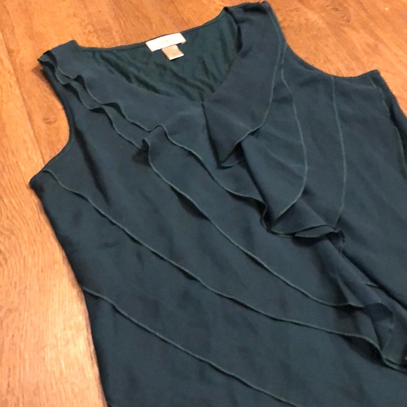 LOFT Ruffled Blouse - Picture 2 of 4